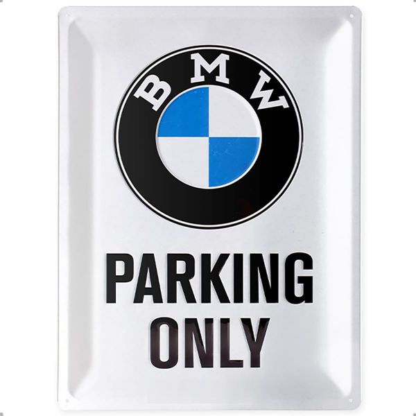 BMW PARKING ONLY ženklas